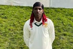 Jemuel Cabey produced his best HHCC bowling to date
