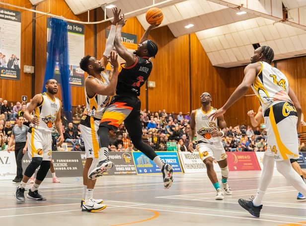 Hafeez Abdul has signed for another Worthing Thunder season / Picture: Kyle Hemsley