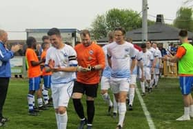 Roffey got a guard of honour at Shoreham after winning SCFL division one