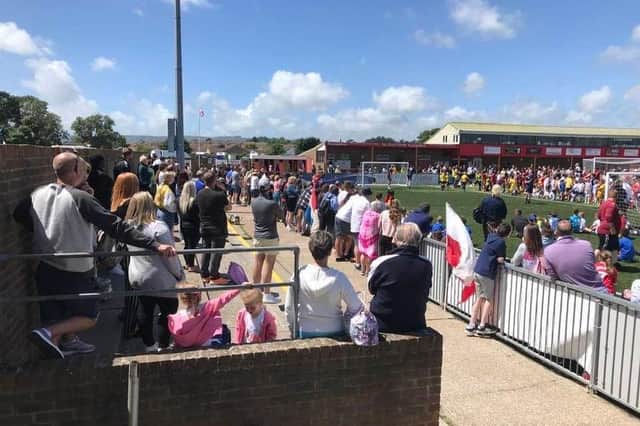 Eastbourne Borough Football Club hosted a successful World Cup Fun Day - its biggest event of its kind to date