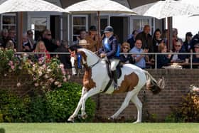 Katie Jerram-Hunnable rode a winner for Her Majesty The Queen at the All England Jumping Course at Hickstead / Photo: Elli Birch/Boots and Hooves Photography