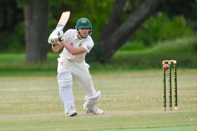 Action from Worthing CC's win at Chippingdale CC, which left them two points clear at the top of the Sussex League division three west / Pictures: Stephen Goodger