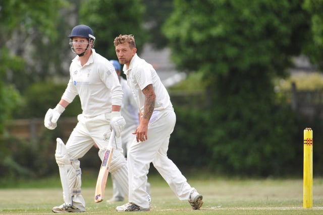 Action from West Wittering CC's 84-run win at Goring CC in division four west of the Sussex League / Picture: Stephen Goodger