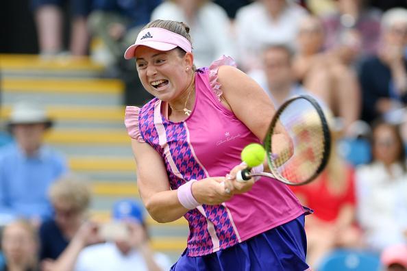 Action from a busy day of finals at Devonshire Park as Eastbourne's 2022 Rthesay International ends / Pictures: Charlie Crowhurst and Mike Hewitt for Getty/LTA