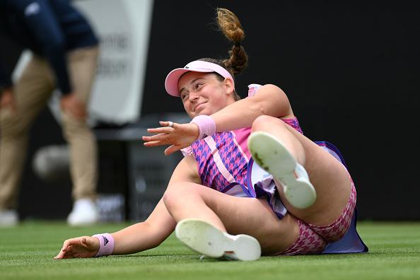 Action from a busy day of finals at Devonshire Park as Eastbourne's 2022 Rthesay International ends / Pictures: Charlie Crowhurst and Mike Hewitt for Getty/LTA