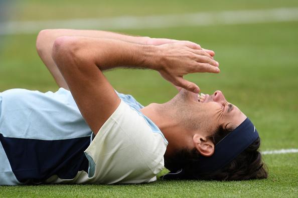 Action from a busy day of finals at Devonshire Park as Eastbourne's 2022 Rthesay International ends / Pictures: Charlie Crowhurst and Mike Hewitt for Getty/LTA