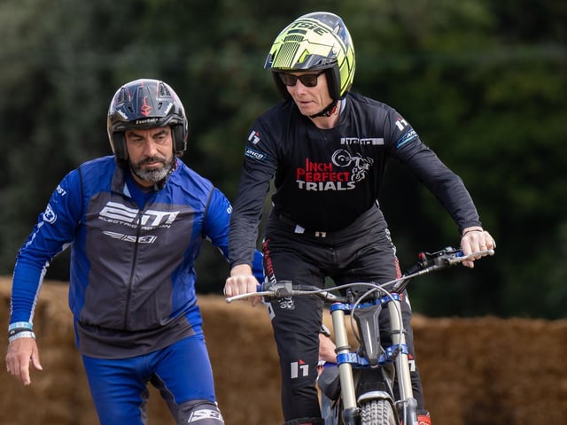 Action from the final day of the Goodwood Festival of Speed / Picture: Lyn Phillips