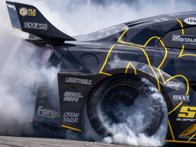 Action from the final day of the Goodwood Festival of Speed / Picture: Lyn Phillips