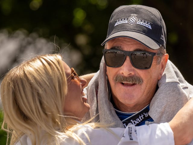 Action from the final day of the Goodwood Festival of Speed / Picture: Lyn Phillips