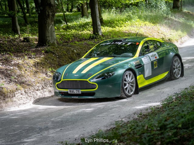 Action from the final day of the Goodwood Festival of Speed / Picture: Lyn Phillips