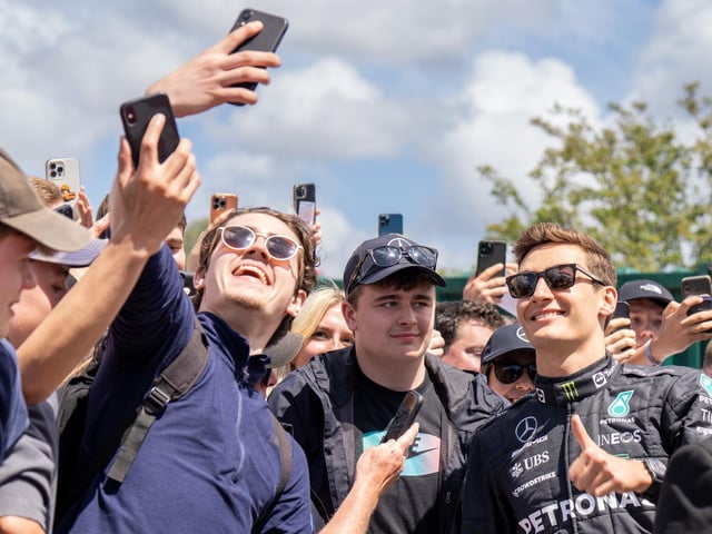 Action from the final day of the Goodwood Festival of Speed / Picture: Lyn Phillips