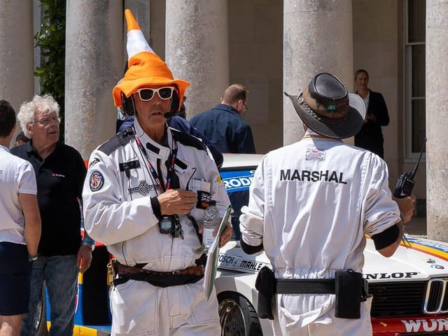 Action from the final day of the Goodwood Festival of Speed / Picture: Trevor Staff