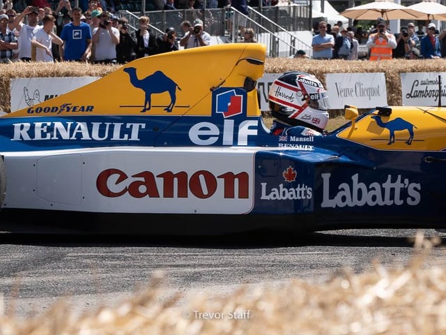 Action from the final day of the Goodwood Festival of Speed / Picture: Trevor Staff