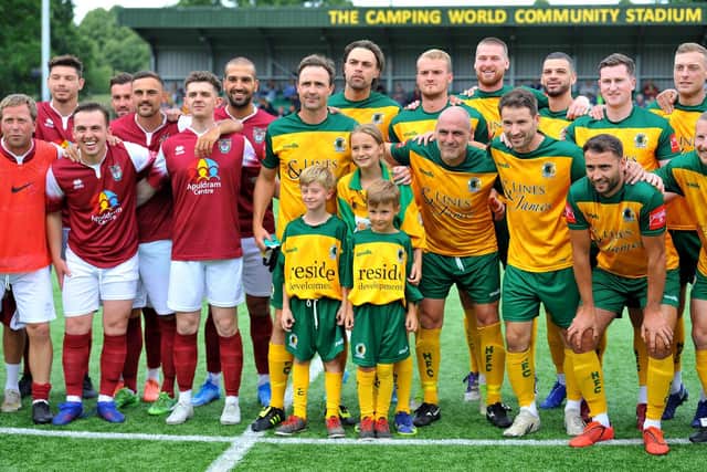 There was an impressive turnout of Horsham and Bognor players for the match / Picture: Steve Robards