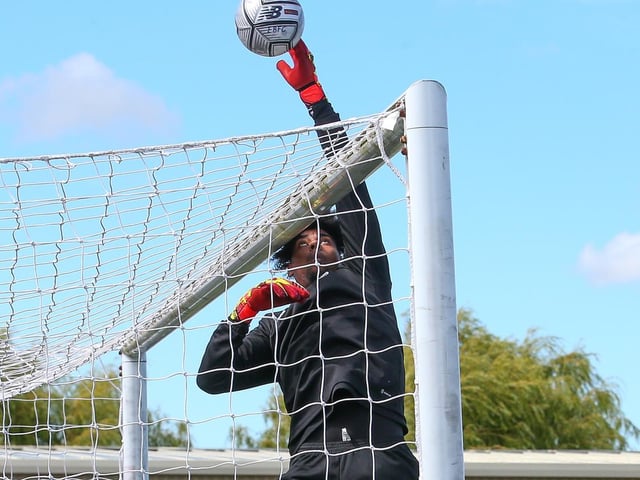 Action from the Eastbourne Borough-Crawley Town pre-season friendly at Priory Lane, which Town won 1-0 / Pictures: Lydia and Nick Redman