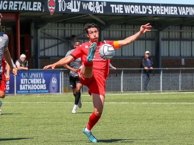 Action from the Eastbourne Borough-Crawley Town pre-season friendly at Priory Lane, which Town won 1-0 / Pictures: Lydia and Nick Redman
