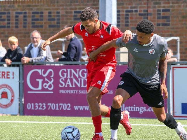 Action from the Eastbourne Borough-Crawley Town pre-season friendly at Priory Lane, which Town won 1-0 / Pictures: Lydia and Nick Redman