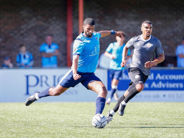 Action from the Eastbourne Borough-Crawley Town pre-season friendly at Priory Lane, which Town won 1-0 / Pictures: Lydia and Nick Redman