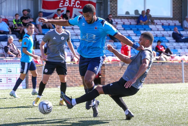 Action from the Eastbourne Borough-Crawley Town pre-season friendly at Priory Lane, which Town won 1-0 / Pictures: Lydia and Nick Redman