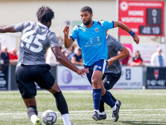 Action from the Eastbourne Borough-Crawley Town pre-season friendly at Priory Lane, which Town won 1-0 / Pictures: Lydia and Nick Redman