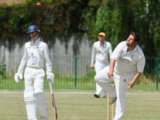 Action from Littlehampton's eight-wicket win at Worthing in division three west of the Sussex League / Pictures: Stephen Goodger