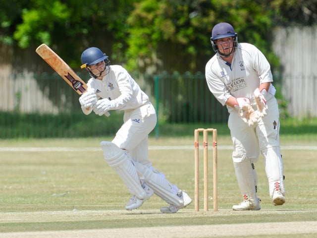 Action from Littlehampton's eight-wicket win at Worthing in division three west of the Sussex League / Pictures: Stephen Goodger