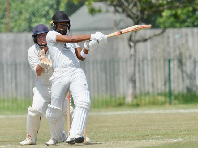 Action from Littlehampton's eight-wicket win at Worthing in division three west of the Sussex League / Pictures: Stephen Goodger