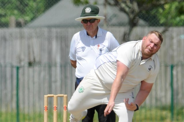 Action from Littlehampton's eight-wicket win at Worthing in division three west of the Sussex League / Pictures: Stephen Goodger
