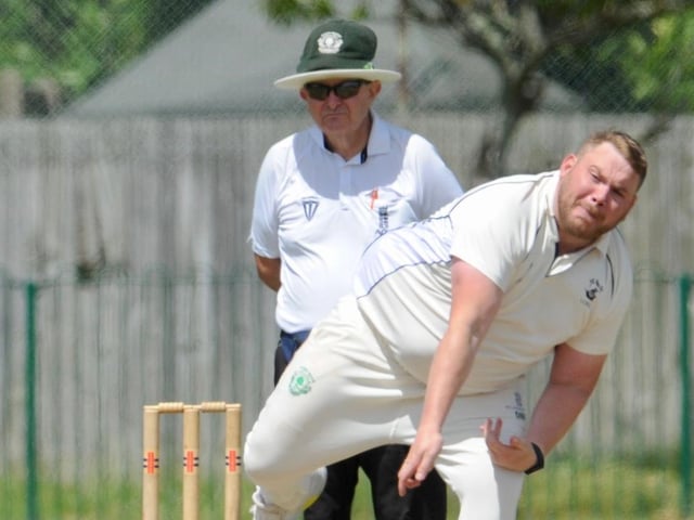 Action from Littlehampton's eight-wicket win at Worthing in division three west of the Sussex League / Pictures: Stephen Goodger