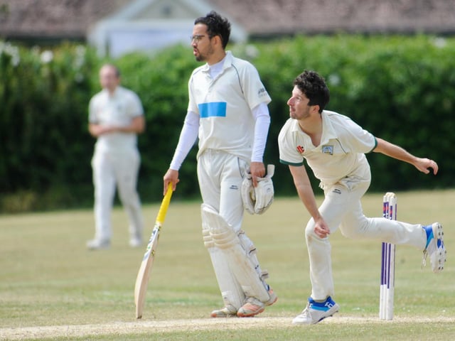 Action from Brighton and Hove III's 31-run victory at Southwick CC / Pictures: Stephen Goodger