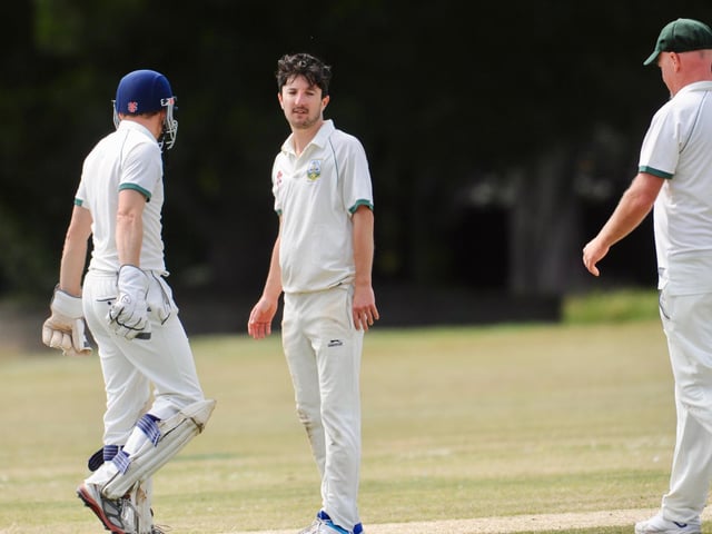 Action from Brighton and Hove III's 31-run victory at Southwick CC / Pictures: Stephen Goodger