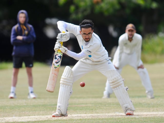 Action from Brighton and Hove III's 31-run victory at Southwick CC / Pictures: Stephen Goodger