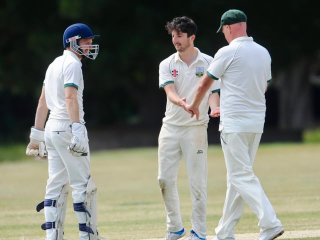 Action from Brighton and Hove III's 31-run victory at Southwick CC / Pictures: Stephen Goodger
