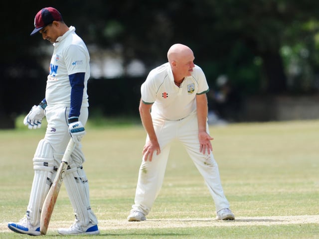 Action from Brighton and Hove III's 31-run victory at Southwick CC / Pictures: Stephen Goodger