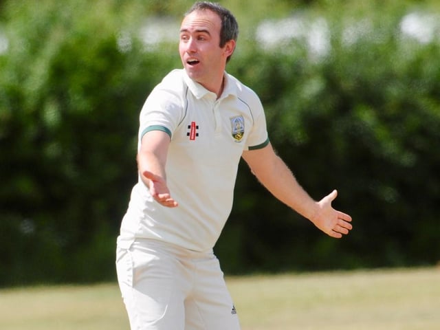 Action from Brighton and Hove III's 31-run victory at Southwick CC / Pictures: Stephen Goodger