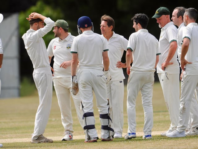 Action from Brighton and Hove III's 31-run victory at Southwick CC / Pictures: Stephen Goodger