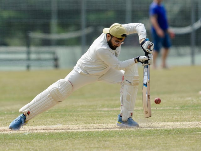 Action from Brighton and Hove III's 31-run victory at Southwick CC / Pictures: Stephen Goodger