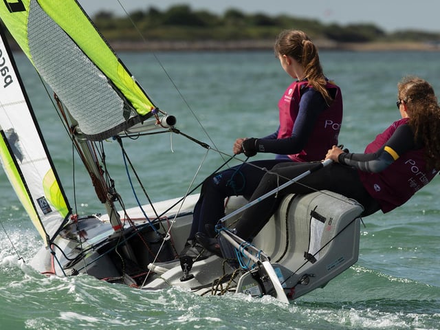Action from Schools Week, hosted by Itchenor Sailing Club / Pictures: Chris Hatton