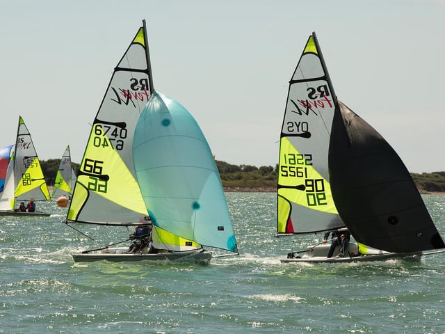 Action from Schools Week, hosted by Itchenor Sailing Club / Pictures: Chris Hatton