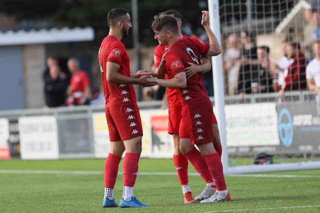 Worthing beat Three Bridges in their first friendly / Picture: Mike Gunn