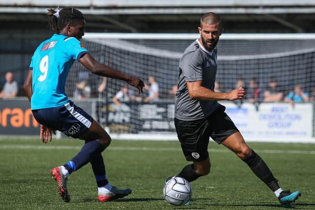 Eastbourne Borough lost 1-0 to Crawley Town in their first friendly / Picture: Andy Pelling