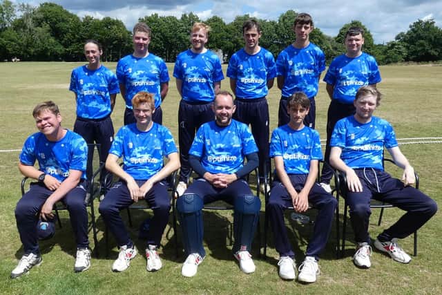 The Sussex team who played at Ansty