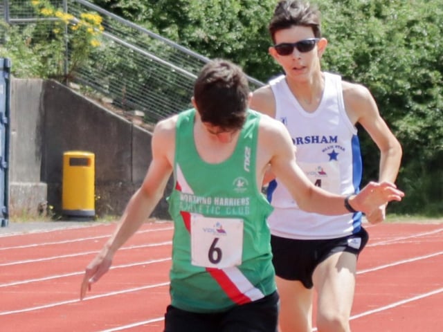 Action from the Youth Development League fixture hosted by Hastings AC / Pictures: Bob Beaney