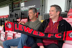 Charlie Dobres and Ed Ramsden at The Dripping Pan