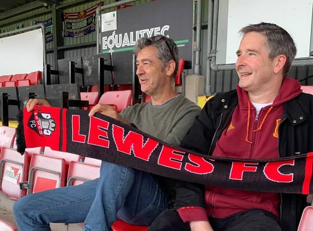 Charlie Dobres and Ed Ramsden at The Dripping Pan