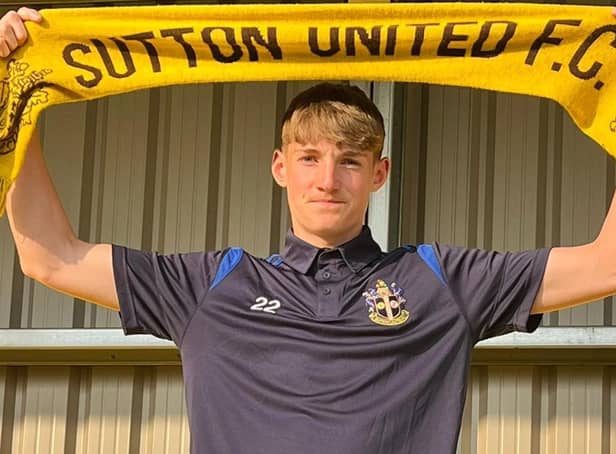 Jack Taylor at Sutton United