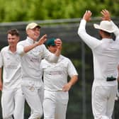 Action from West Chiltington and Thakeham CC's two-wicket win at home to Findon CC in division two of the Sussex League / Pictures: Stephen Goodger