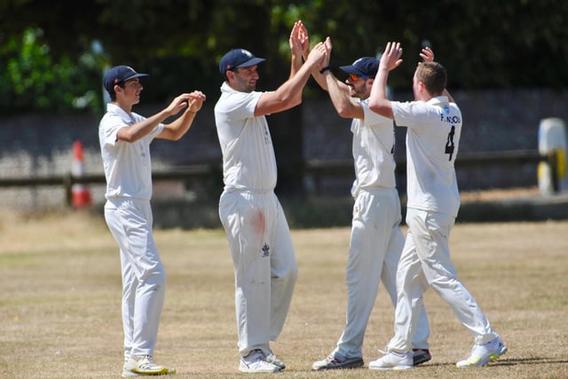 Action, wickets and celebrations from Worthing CC's win at Broadwater CC in division three of the Sussex League / Pictures: Stephen Goodger
