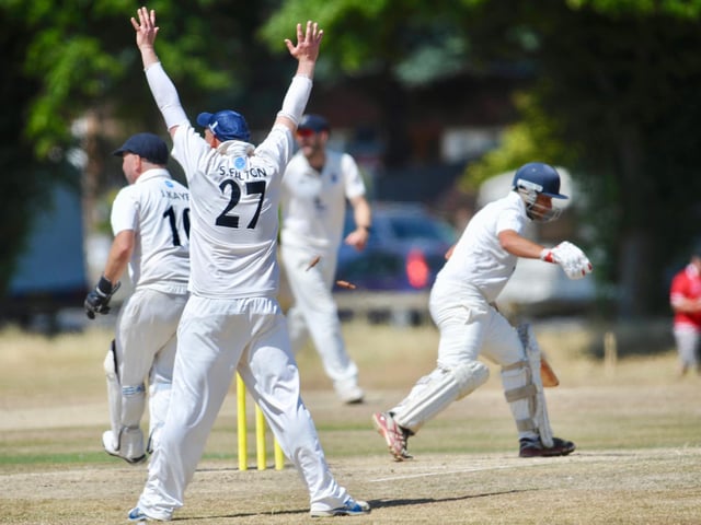 Action, wickets and celebrations from Worthing CC's win at Broadwater CC in division three of the Sussex League / Pictures: Stephen Goodger