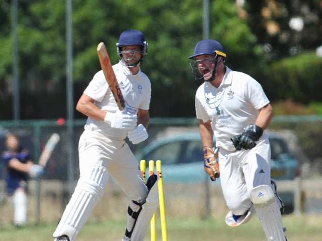 Action, wickets and celebrations from Worthing CC's win at Broadwater CC in division three of the Sussex League / Pictures: Stephen Goodger
